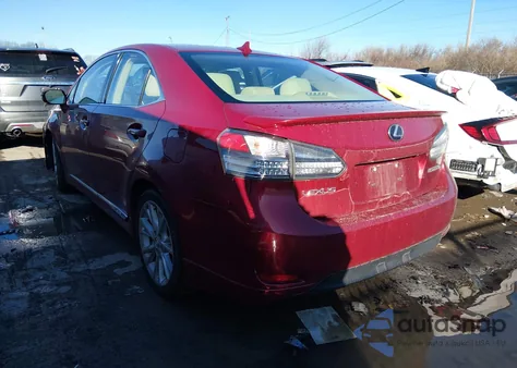 2010 Lexus Hs 250H Premium z USA, uszkodzony, nr VIN JTHBB1BA0A2006318